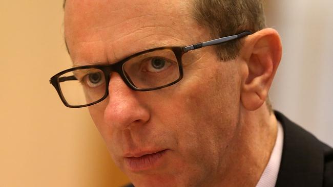 Peter Kell, Deputy Chair at Australian Securities and Investments Commission appearing at a joint committee on Corporations and Financial Services, at Parliament House in Canberra.