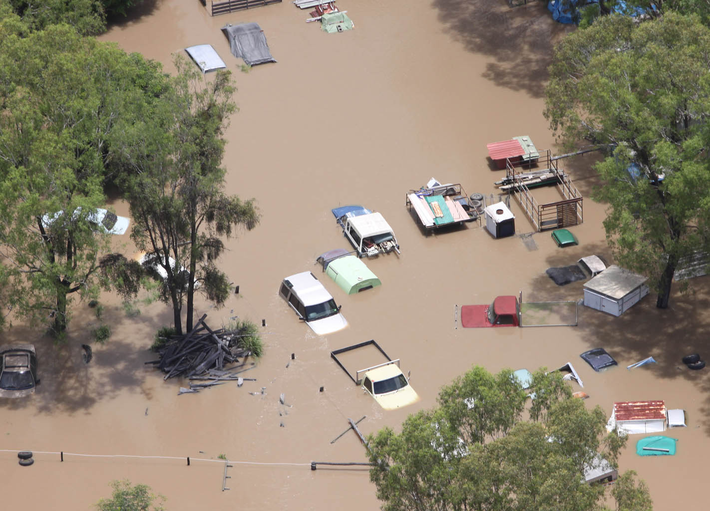 Aerial view of Rockhampton floods 03/01 | The Chronicle