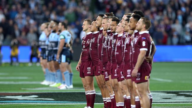 If the Australian Rugby League Commission had its way, the national anthem wouldn’t even be played at State of Origin games. (Photo by Mark Kolbe/Getty Images)