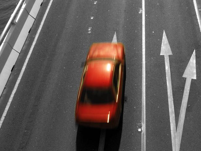 Generic image of car on a Brisbane road.