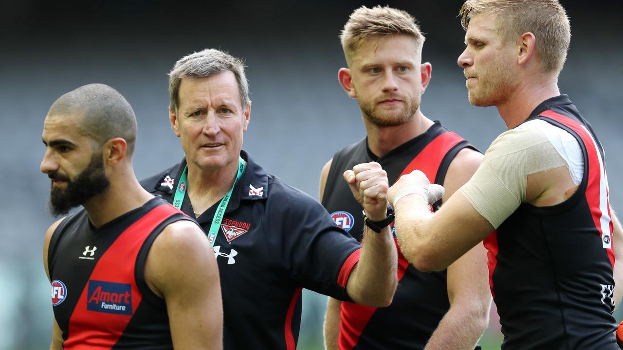 Essendon coach John Worsfold is confident this year. Photo: Michael Klein