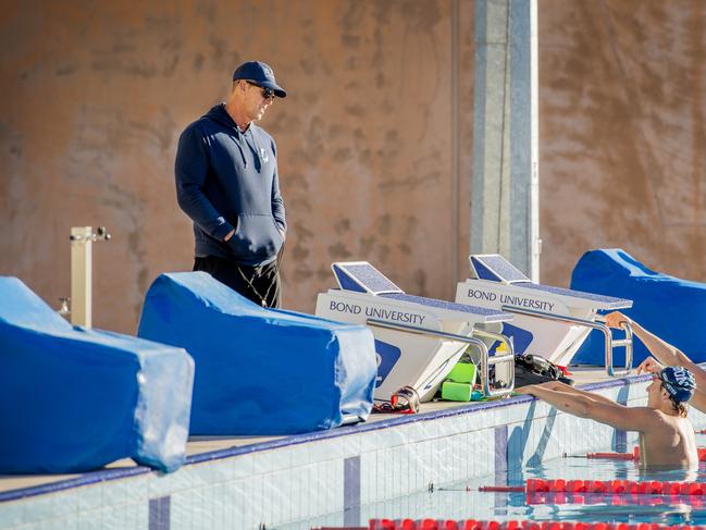 Chris Mooney, Bond University Bull Sharks swimming coach