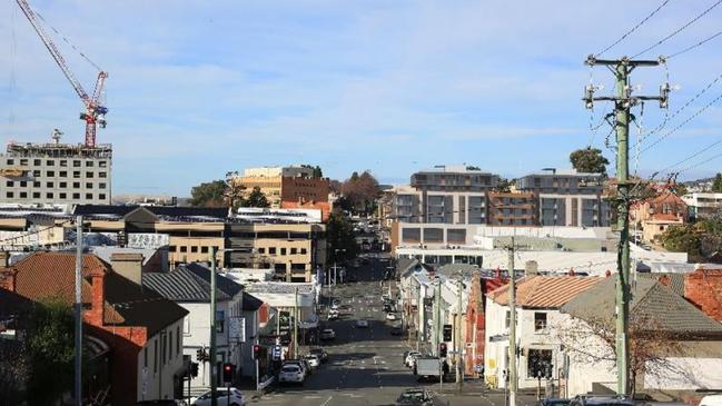 Artist's impression of what a development at Barrack Street would look like from further away. Image: Irene Inc.