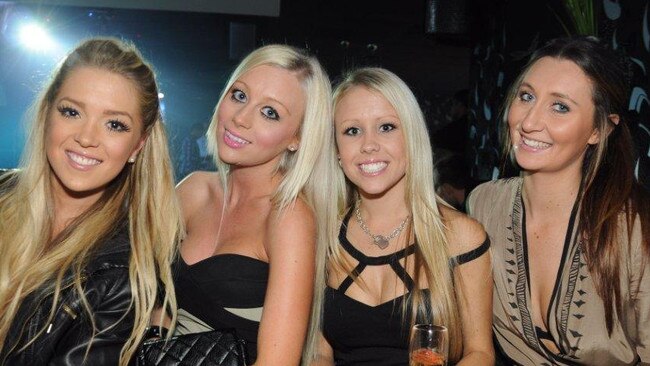 Nikki Finn, Alana Humphrey, Kelly Wills and Samantha Mclnyre.