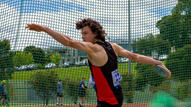 Mackenzie Leith will be a contender in the discus. Photo: Ryk Neethling.