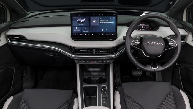 Inside the cabin is sleek and stylish. Picture: Supplied