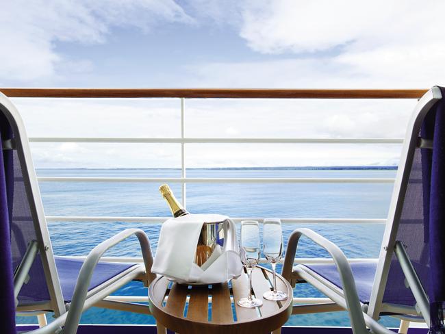 ESCAPE: Cruise Special, October 1 - Concierge Verandah. Picture: CLIA/Supplied