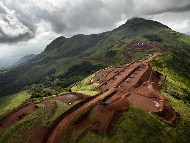 The Simandou project in Guinea.