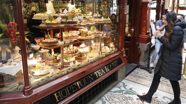 The owners of Hopetoun Tea Rooms fear they will lose the business amid a bitter dispute. Picture: Alex Coppel.