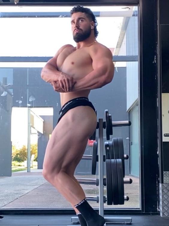 Geelong's most ripped bodies - Oliver Bishop. Picture: Instagram