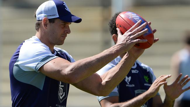 Aaron Sandilands is fully fit after an injury-ravaged 2016. Picture: Daniel Wilkins