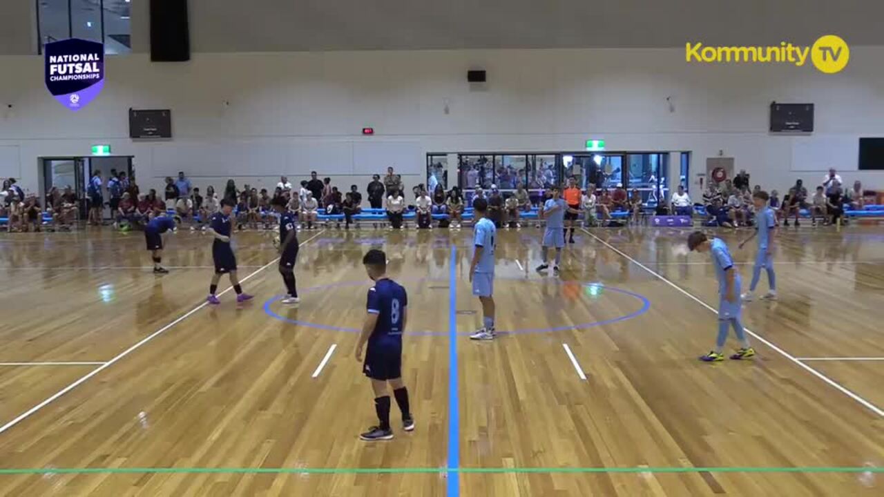 Replay: NSW Thunder v NSW Lightning (U16 Boys SF)—2025 National Futsal Championships Day 4