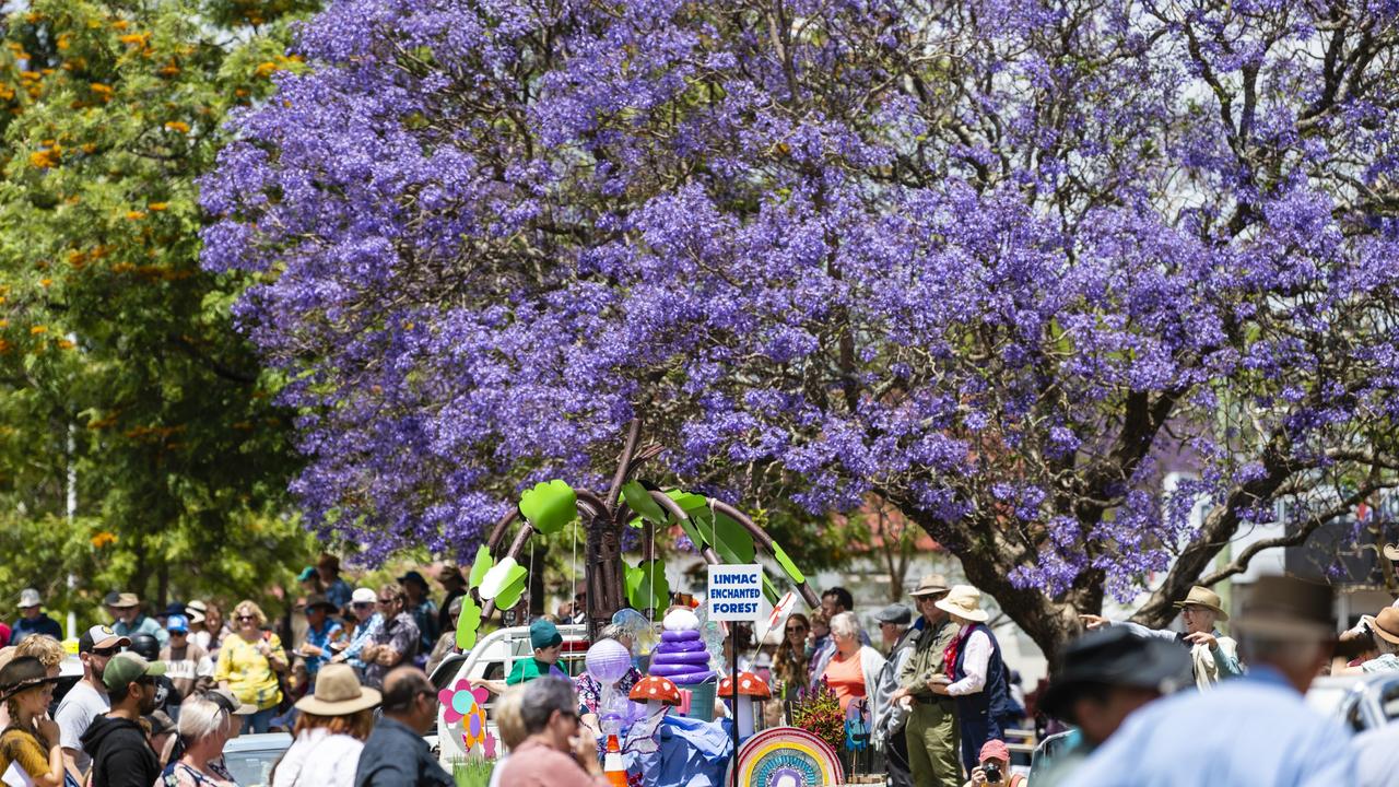 Jacaranda Day celebrations at Goombungee, Saturday, November 5, 2022. Picture: Kevin Farmer