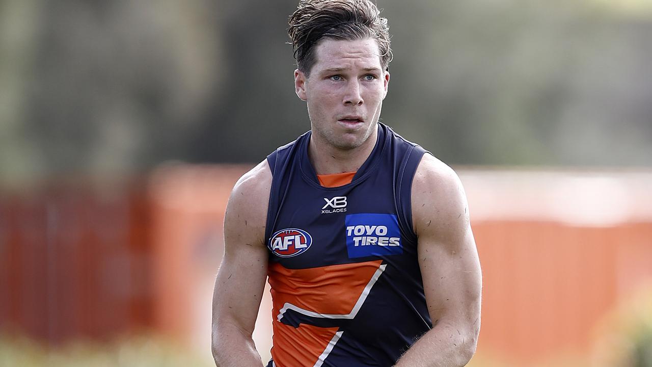 Toby Greene will play limited time against the Crows. Pic: Getty Images