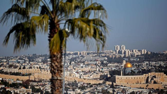 A view of Jerusalem. Picture: AFP