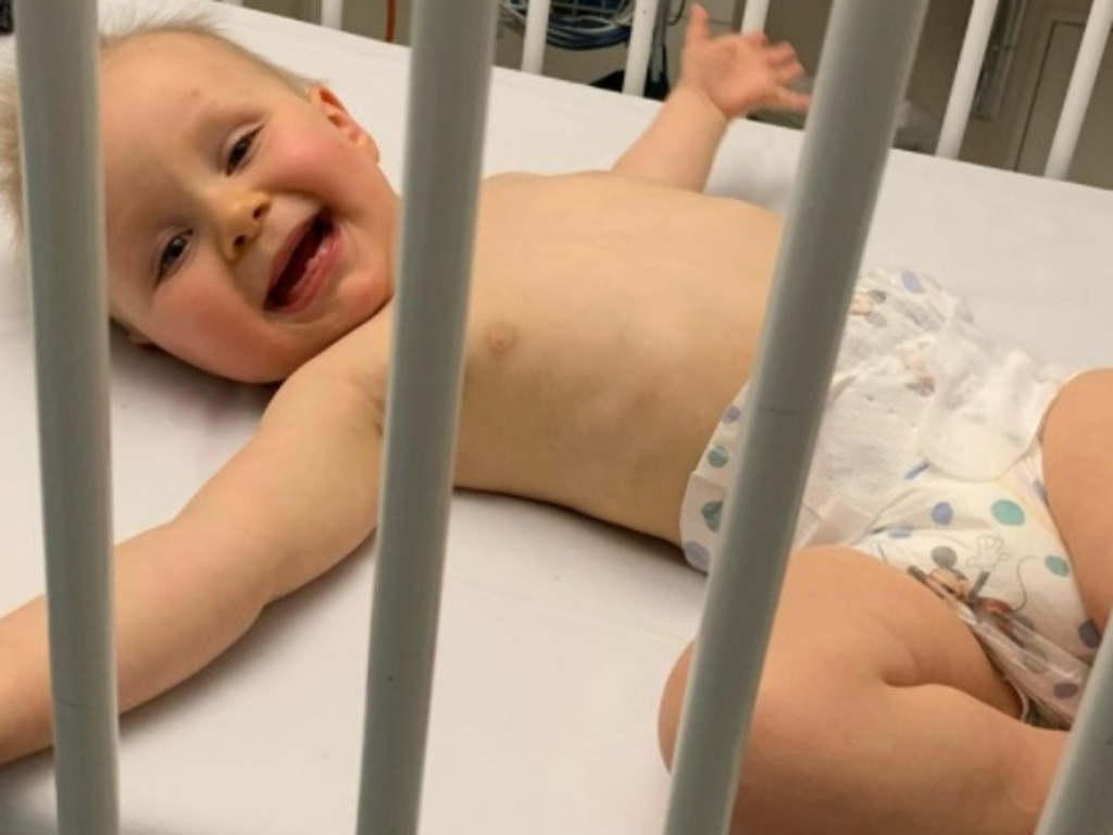 Jordan Ablett posts inspirational new photos of son Levi. Photo: Instagram, jordan_ablett