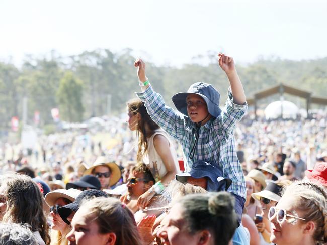 Falls Festival Day 3 at Marion Bay, New Years Eve. PICTURE: MATT THOMPSON