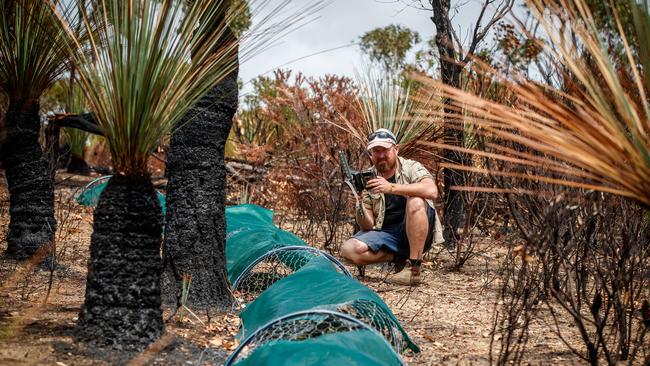 Pat Hodgens from Kangaroo Island Land for Wildlife. Picture: Matt Turner