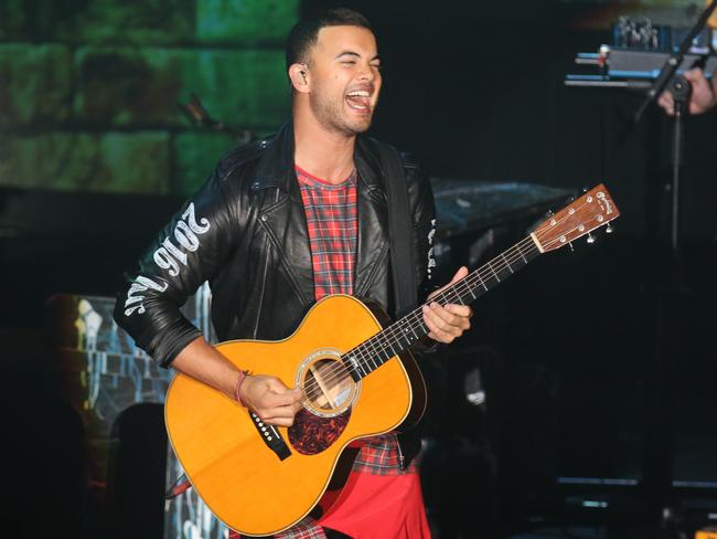 Sebastian performs at the Cairns Convention Centre. Picture: Brendan Radke