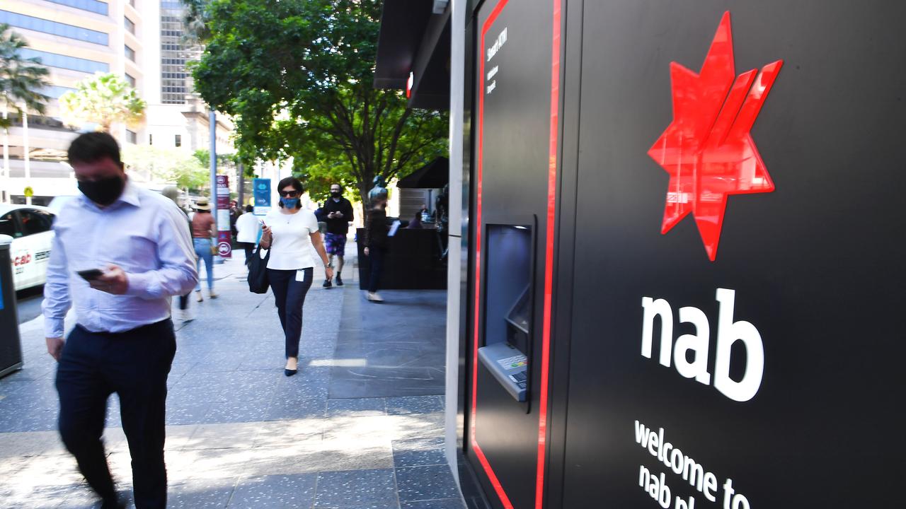 NAB is also among the big four that forcibly closed bank branches since 2019. Picture: NCA NewsWire/John Gass