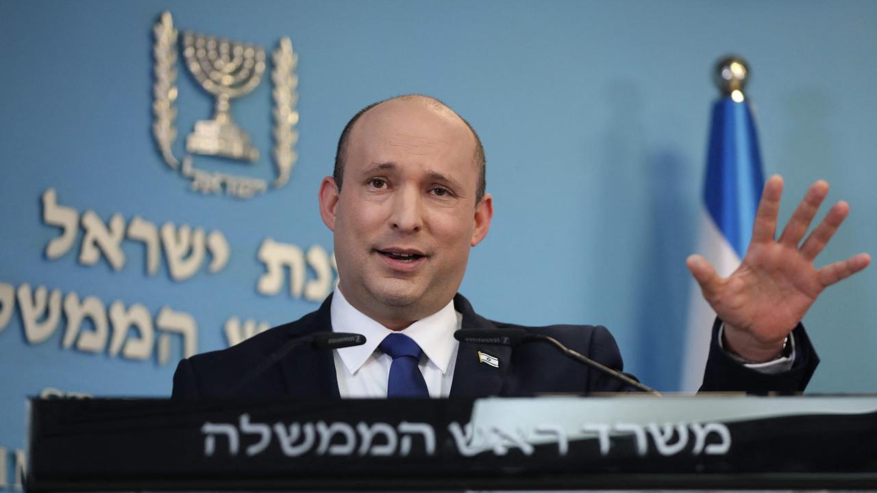 Israeli Prime Minister Naftali Bennett. Picture: Abir Sultan/AFP