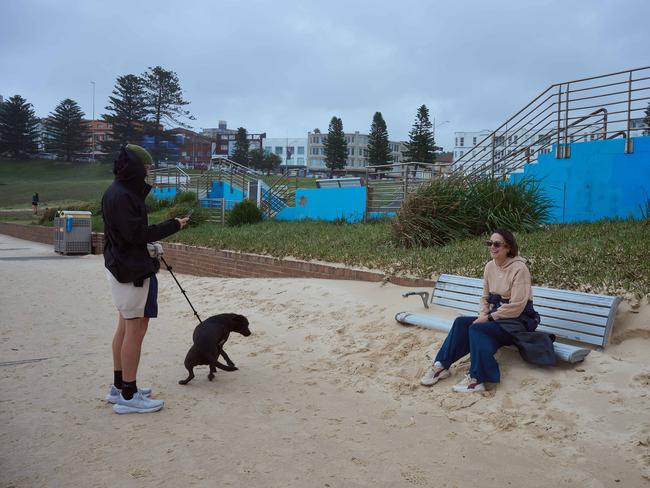 SYDNEY, AUSTRALIA - NewsWire Photos, January 18, 2025. The Bondi promenade covered in sand after severe weather hit Sydney.  :   Picture: NewsWire / Flavio Brancaleone