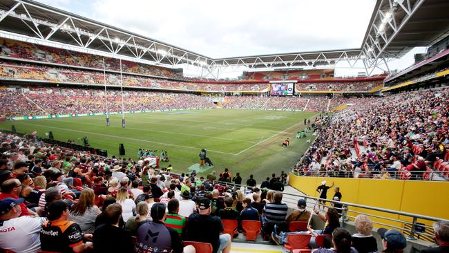 Could Suncorp Stadium answer the NRL’s prayers? Photo: Image AAP/Steve Pohlner)