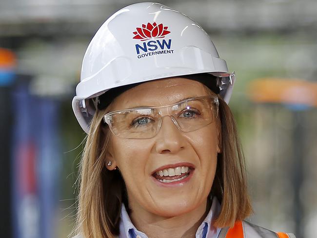 SYDNEY, AUSTRALIA - NewsWire Photos NOVEMBER 7TH , 2024:   Minsiter for Transport Jo Haylen and Member for Canterbury  Sophie Cotsis at a press conference after atour Canterbury Station upgrades as conversion of Southwest Metro continues. Picture: NewsWire / John Appleyard