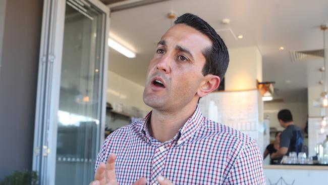 Broadwater MP and rising LNP star David Crisafulli. Photo: Richard Gosling