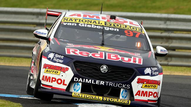 Van Gisbergen became the first driver in 56 years to win from 17th place on the grid. Picture: Robert Cianflone/Getty Images