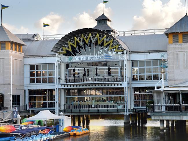 Views of the Sunshine Plaza shopping centre.