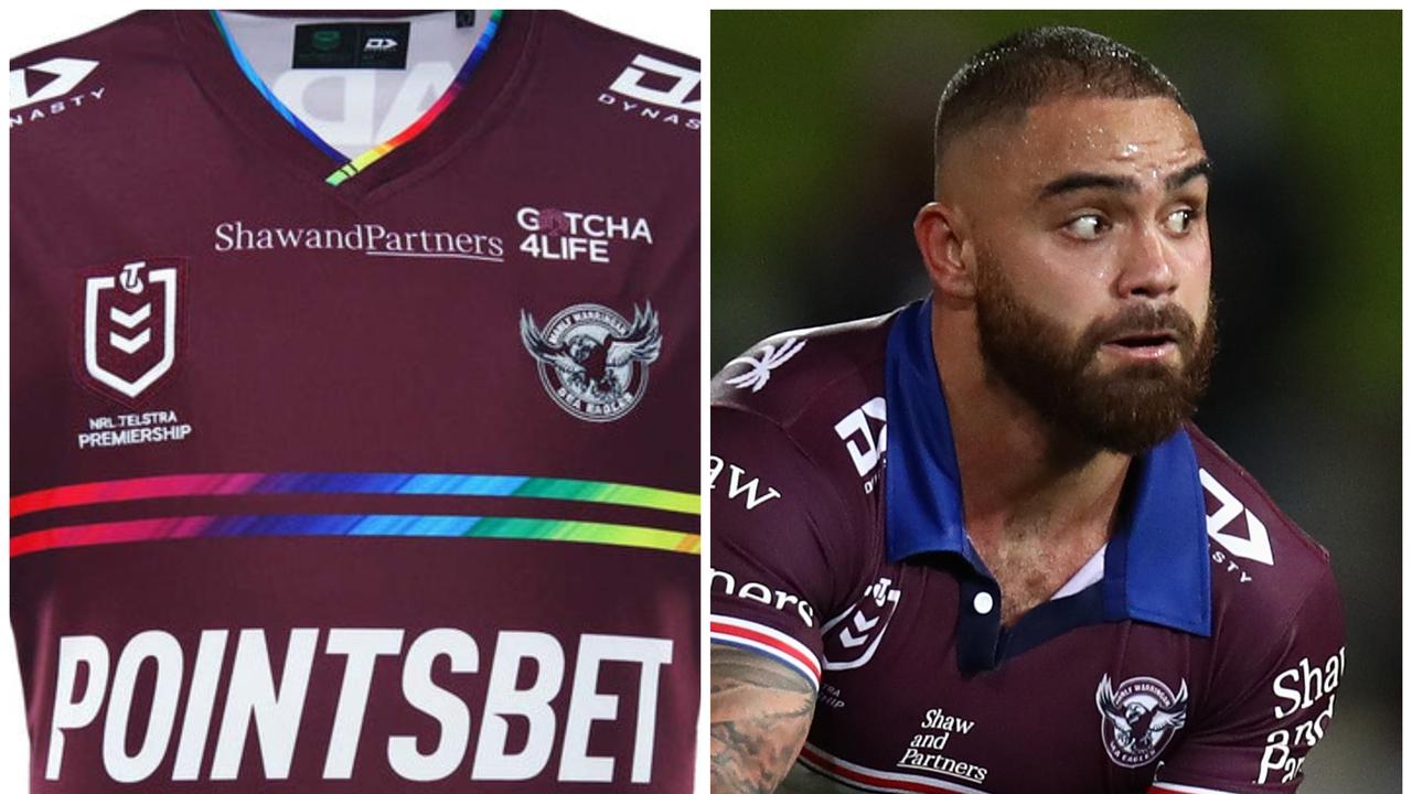 Manly pride jersey and Dylan Walker