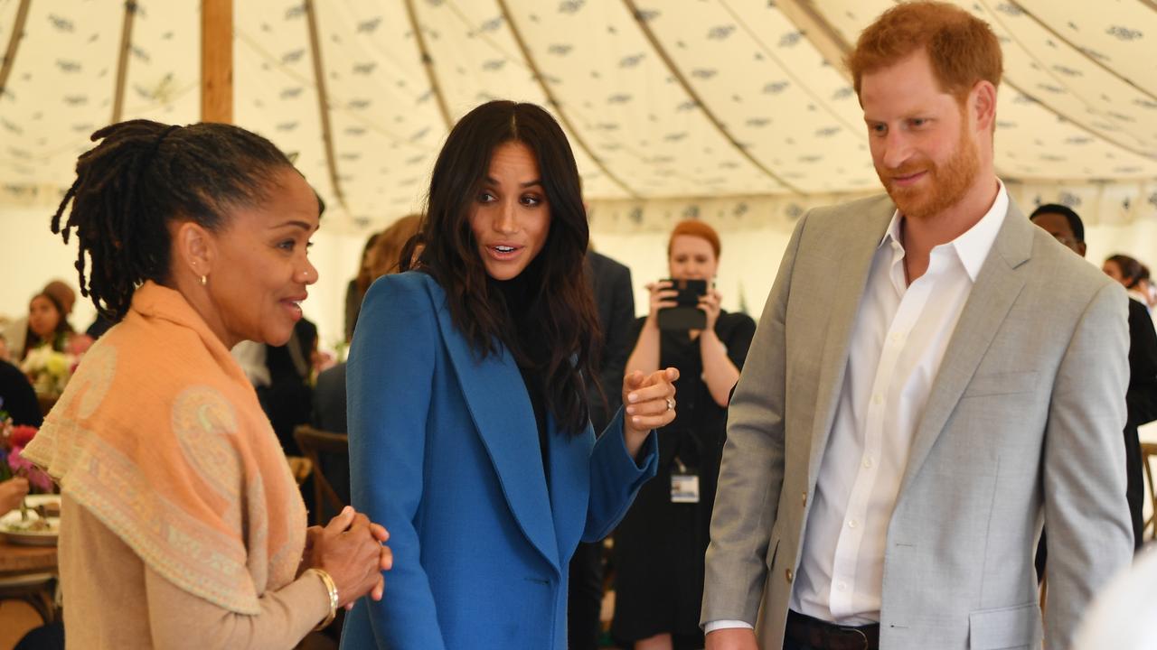 Doria flew to London to help Meghan launch her charity cookbook in 2018. Picture: Ben Stansall - WPA Pool/Getty Images