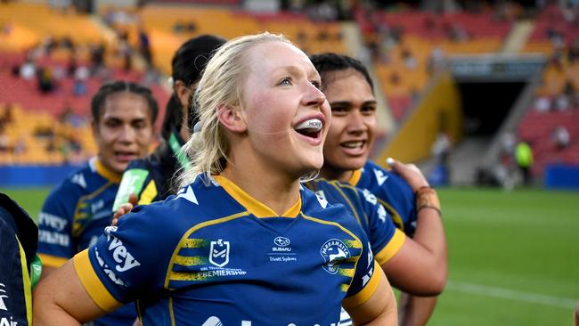 The Wests Tigers have landed Rikeya Horne, who played in the 2022 grand final for Parramatta. Picture: NRL Imagery.