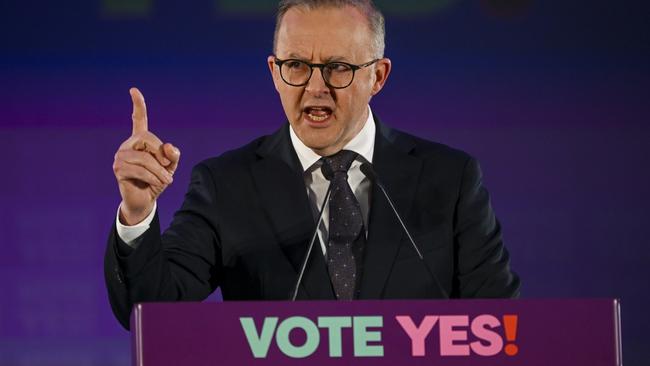 Anthony Albanese and the Yes campaign have made some undeniable mistakes. Picture: Mark Brake/AAP