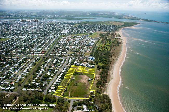 Sunshine Coast developer Aldev Pty Ltd had snapped up The Beach development, at Illawong Beach, from receivers. Picture: Contributed