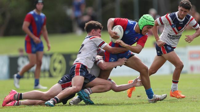 Harrison Quinn in action for Newcastle-Maitland Region Knights. Picture: Sue Graham