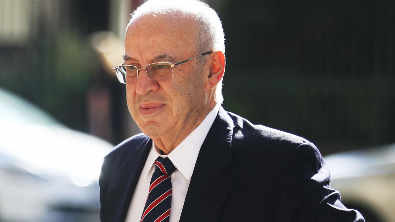 Eddie Obeid, along with son Moses and his former fellow minister Ian MacDonald, faced a corruption trial in the NSW Supreme Court. Picture: John Grainger.