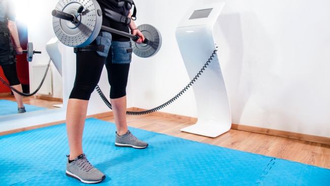 Electrical muscle stimulation studio provides low-impact workouts