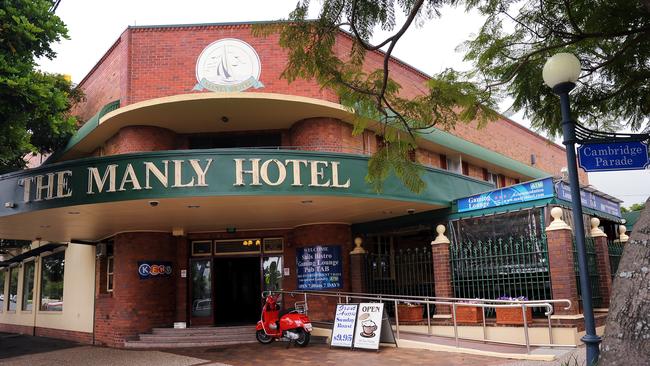 The Manly Hotel battling to recovery after being decimated during the coronavirus pandemic.