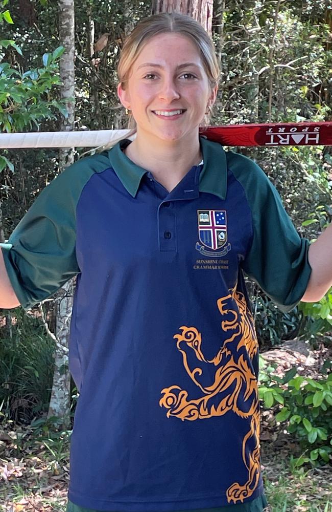 Sunshine Coast Grammar School captain Chloe Daly.