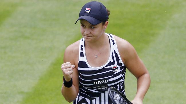 It’s nine matches unbeaten now for Ash Barty.