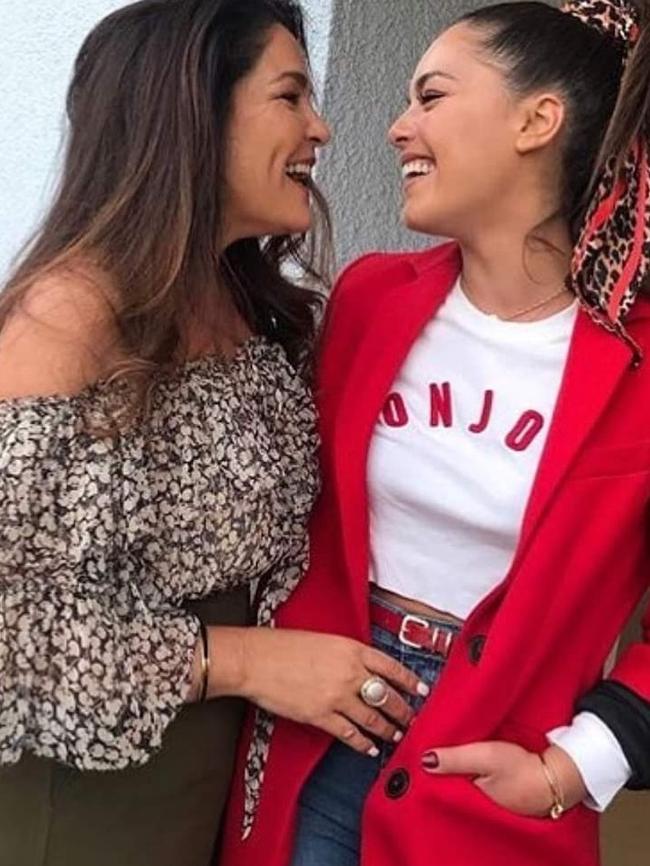 Tania Gogos-Wilson has backed her daughter, Olympia Valance.