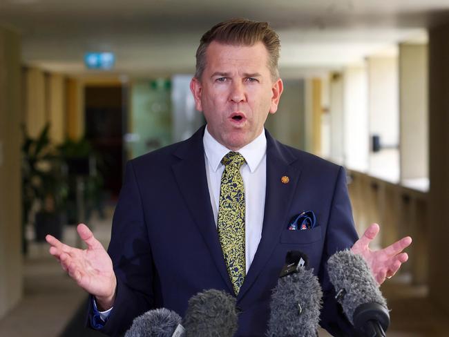 Brisbane, 17 December 2024. Queensland Deputy Premier Jarrod Bleijie during a press conference in Brisbane. Picture: Supplied