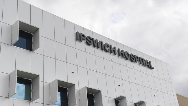 Generic shot of Ipswich Hospital East Street entrance.