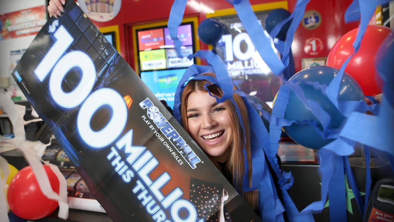 Powerball lotto deals results 100 million