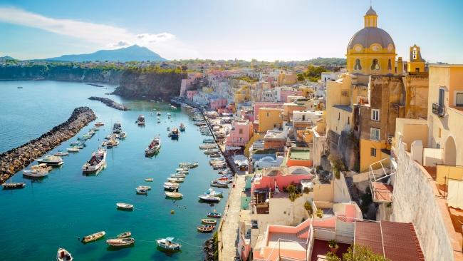 2/11Most photogenic: Procida IslandOne of the film sets for The Talented Mr Ripley, this tiny island between Ischia and Naples is best reached by ferry from Naples or Amalfi. The island’s photogenic clusters of pastel-hued homes set the tone in this artsy microcosm of culture. Procida was officially named Italy’s Capital of Culture for 2022, with 44 projects on the go spanning art, urban regeneration and environmental sustainability. 