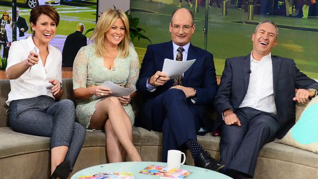 Invaluable to the network ... Natalie Barr, Samantha Armytage, David Koch, Mark Beretta. Picture: Channel 7