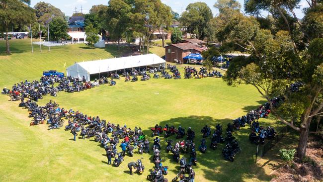 Over 300 staff and riders took part in the ride, now in its fourth year. Picture: CSNSW