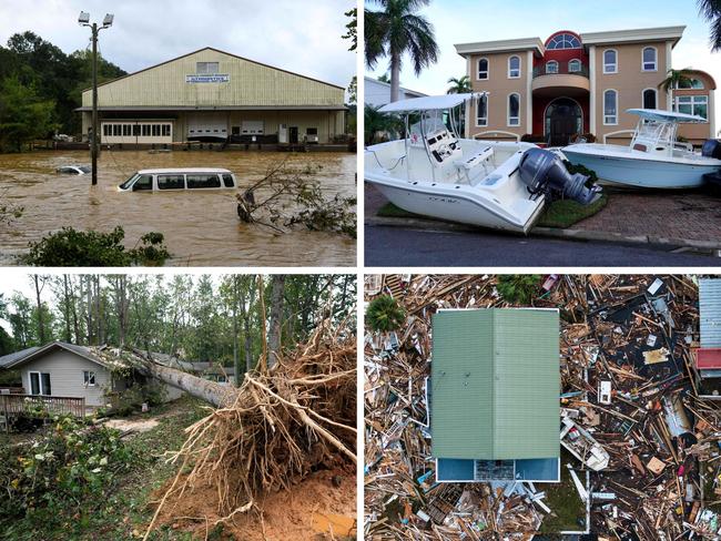 Aftermath of Hurricane Helene. Picture: Getty Images